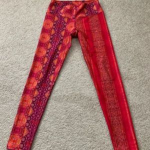 My Inner Fire yoga pants. Size 8